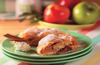 Apfel strudel